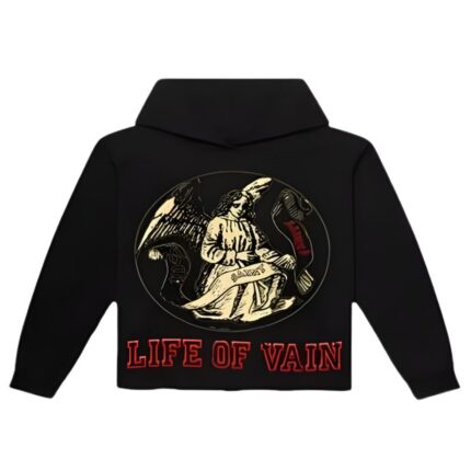 Saint Vanity Black Vain Life Streetwear Hoodie