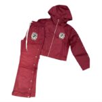 Saint Vanity Burgundy Nylon Track Set