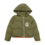 Saint Vanity Olive Puffer Jacket