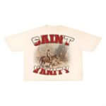 Saint Vanity Stable Cream Graphic Tee