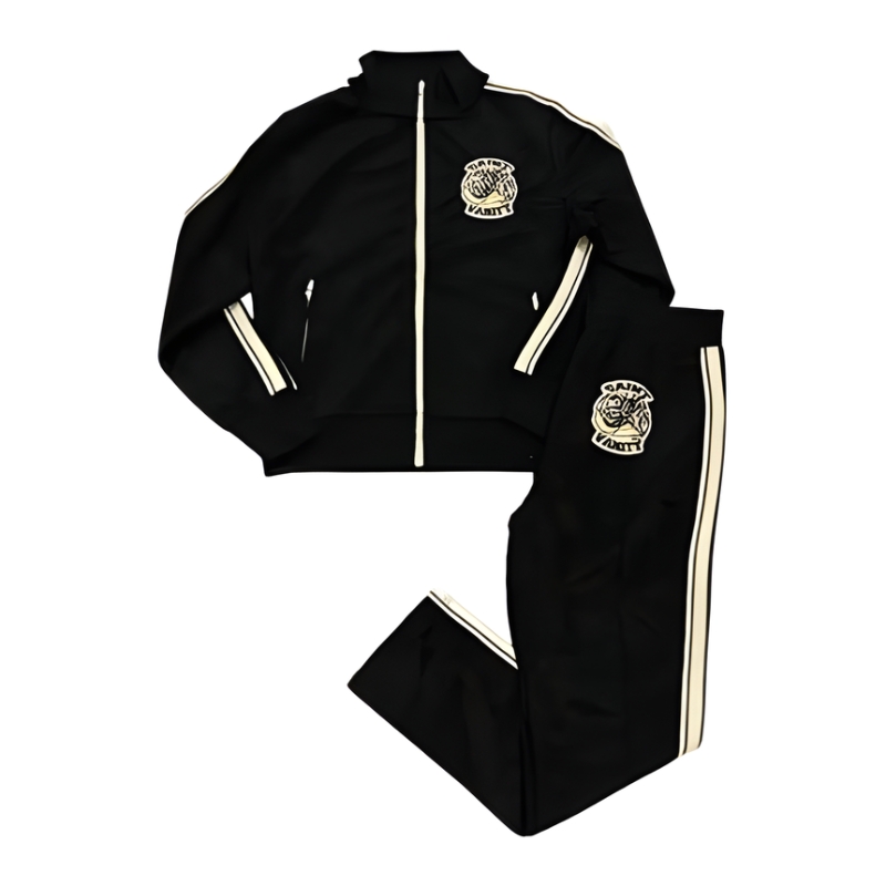 Saint Vanity Tracksuit Black Graphic