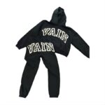 Saint Vanity Vain Black Graphic Sweatsuit