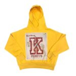 Saint Vanity Yellow Hoodie Featuring Knights Design