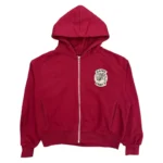 Crimson Uniform Zip-Up Hoodie