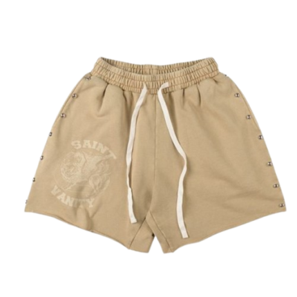 Saint Vanity Beige Shorts