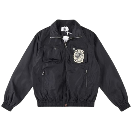 Saint Vanity Black Nylon Cargo Jacket
