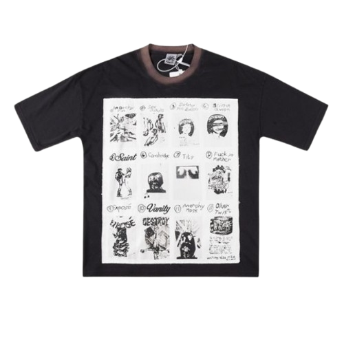 Saint Vanity Black T-Shirt Saint Vanity Black T-Shirt