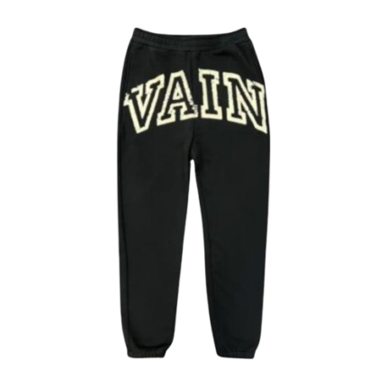 Saint Vanity Black Vain Sweatpants Fit
