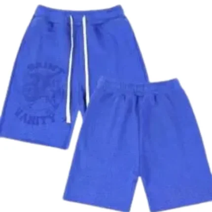 Saint Vanity Blue Shorts