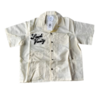 Saint Vanity Cream Button-Up Shirt