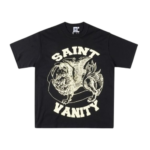 Saint Vanity Cream Griffin Black T-Shirt