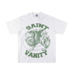 Saint Vanity Green Griffin White Tee
