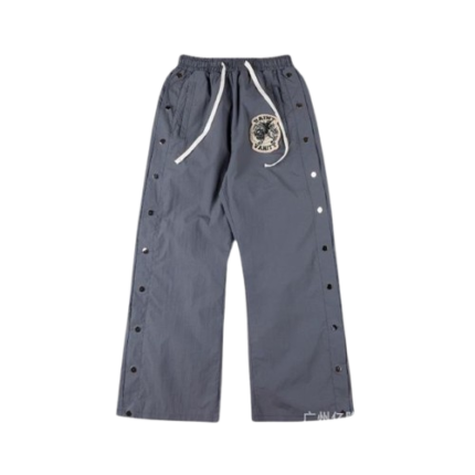 Saint Vanity Grey Nylon Pants