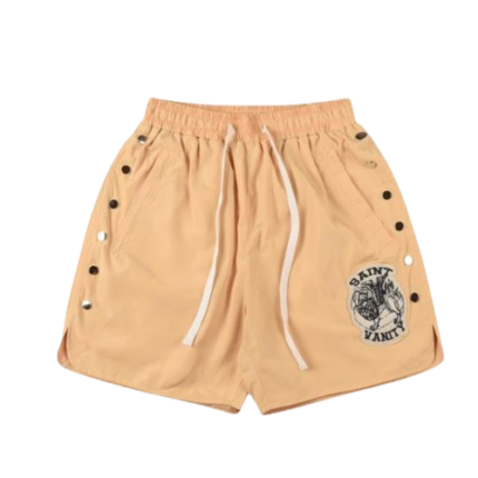 Saint Vanity Nylon Peach Shorts