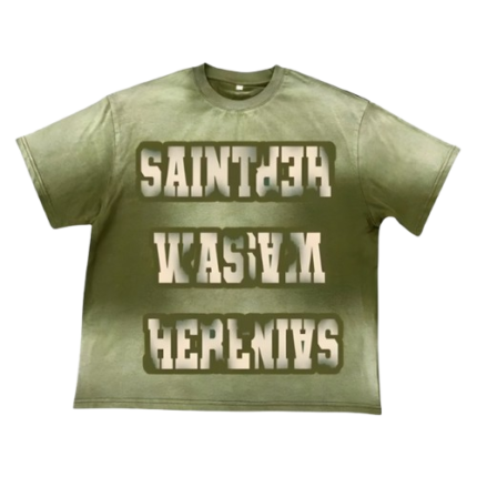 Saint Vanity Olive Green Was Here Tee