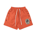 Saint Vanity Orange Nylon Shorts