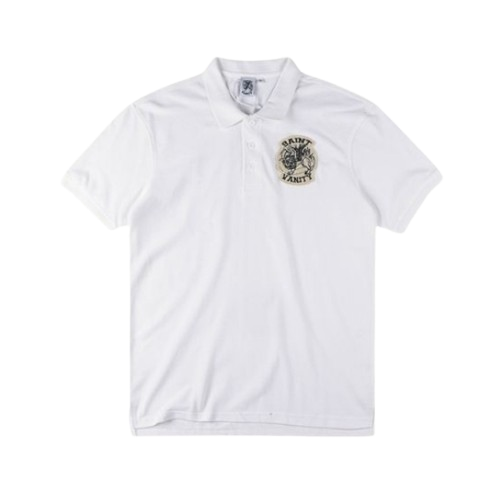 Saint Vanity Polo White Shirt Saint Vanity Polo White Shirt