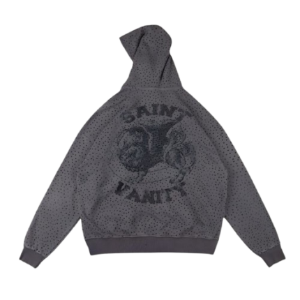 Saint Vanity Pull-Over Gray Hoodie