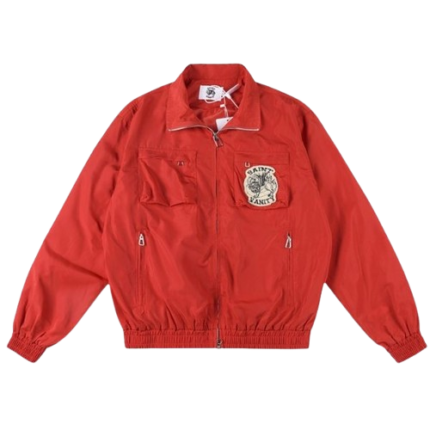 Saint Vanity Red Nylon Cargo Jacket