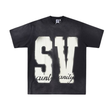 Saint Vanity SV Washed Black T-Shirt