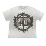 Saint Vanity Saint Light Grey Graphic Tee